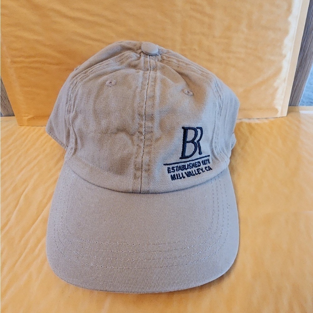 Banana Republic BR Baseball Cap Khaki Tan Unisex Strapback
